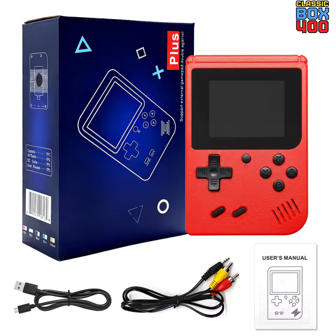 Mini Consola RETRO con 400 Juegos